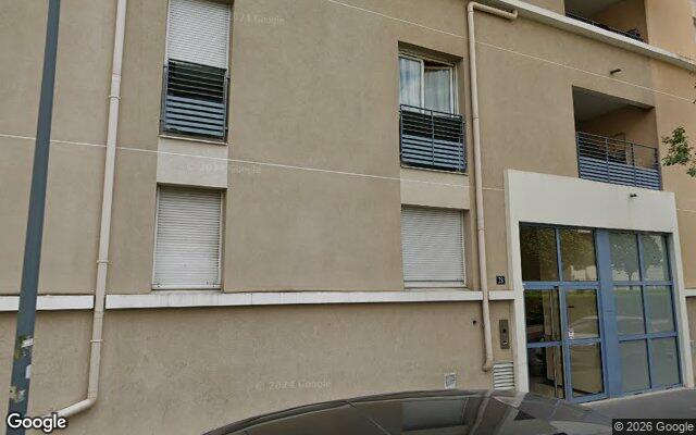Façade : 28 rue George Sand, Villeurbanne
