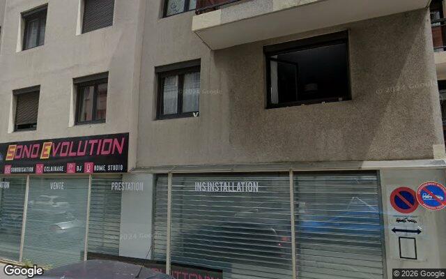 Façade : 9 rue Galilée, Villeurbanne