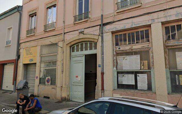 Façade : 77 rue des Charmettes, Villeurbanne