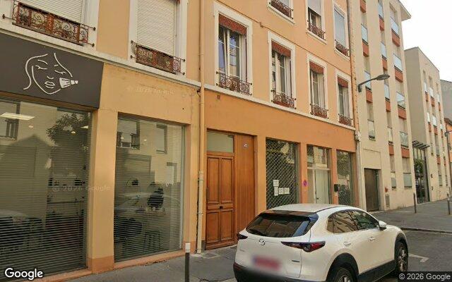 Façade : 27 rue Jean-Claude Vivant, Villeurbanne